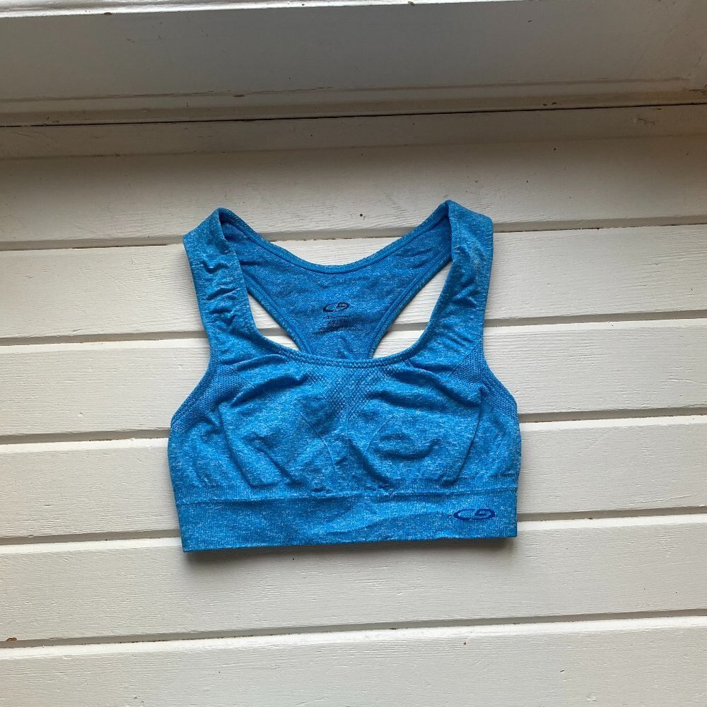 Champion sports bras (2) 1 purple 1 blue buy 2 for1 size XS athleisure athletics